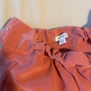 Cuyana Washable Silk Cropped Pant